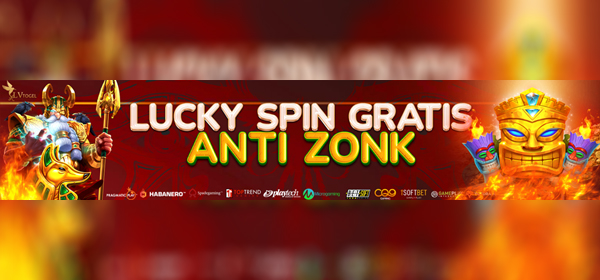 Banner Lucky Spin Gratis LvTogel